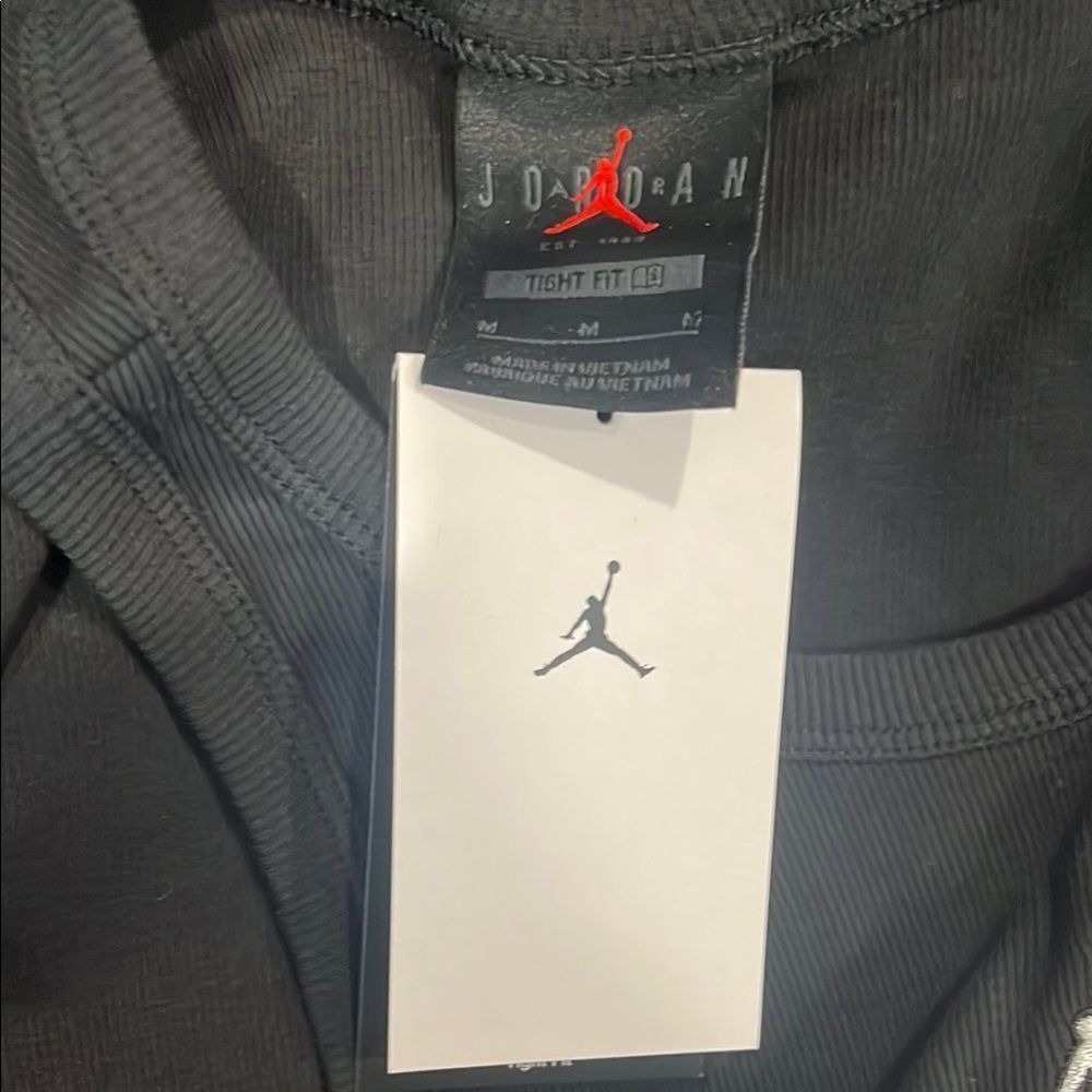 NWT Jordan Black Sleeveless Sheath Midi Dress - Picture 6 of 6